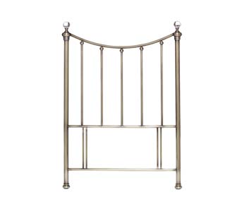 Bentley Designs Hana Single Headboard in Antique Brass - WHILE