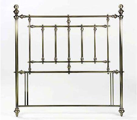 Imperial Headboard in Antique Nickel