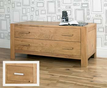 Bentley Designs Lyon Oak 2 Drawer Chest