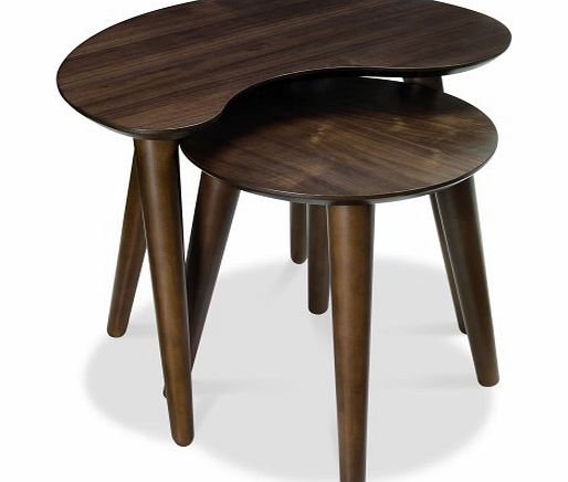 Bentley Designs Oslo Walnut Nest of Tables