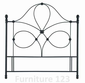 Bentley Designs Sofia Headboard in Black