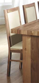 Tetro Dining Chairs (pair) in Acacia