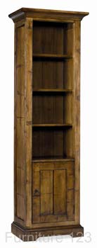 Toledo Light Narrow Bookcase