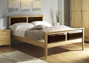 Bentley Designs Tuscany Leather Bedstead