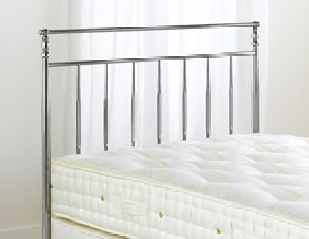 Bentley Double Arden Headboard - Nickel