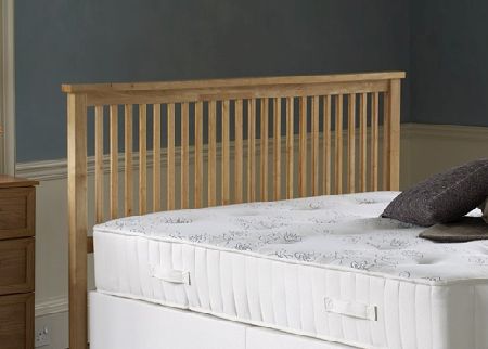 Bentley Kingsize Atlantis Headboard - Natural - Natural