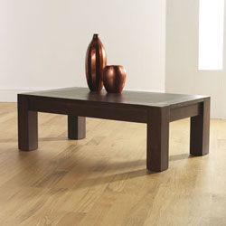 Bentley Lyon Walnut Rectangular Coffee Table