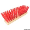 Red PVC Broom Drilled 11`