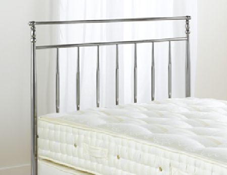 Bentley Single Arden Headboard - Nickel