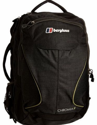 Berghaus Chromia 30 Rucksack/Travel Bag - Black/Lichen Green