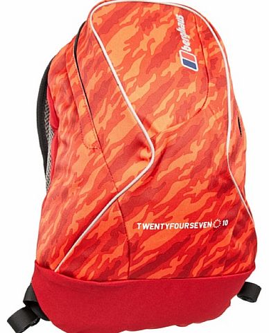 Twentyfourseven Womens Backpack - Chilli Pepper Camo, 10 lt