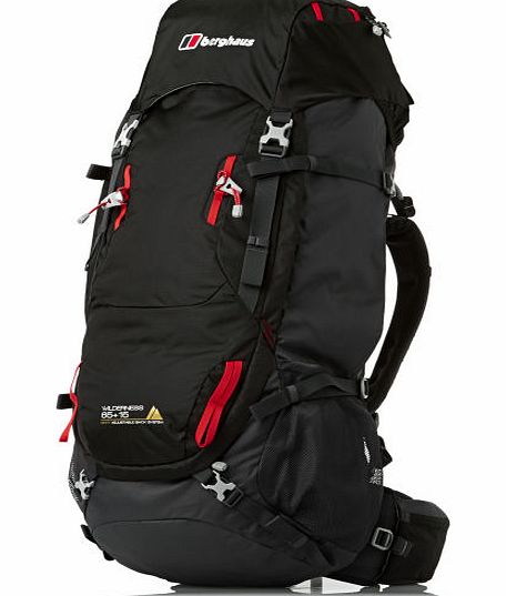 Berghaus Wilderness 65 15 Backpack - Black/Carbon