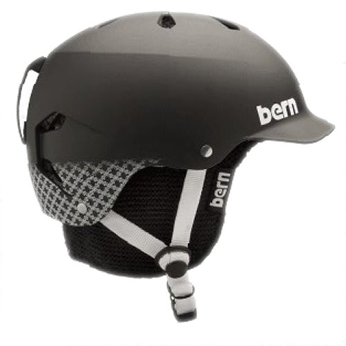 Hardware Bern Watts Brock Helmet Matt Blk/wpaper