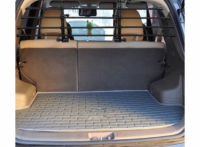 Best dog barrier Universal Deluxe Pet Dog Guard Adjustable Safety Barrier Estate Car Hatchback