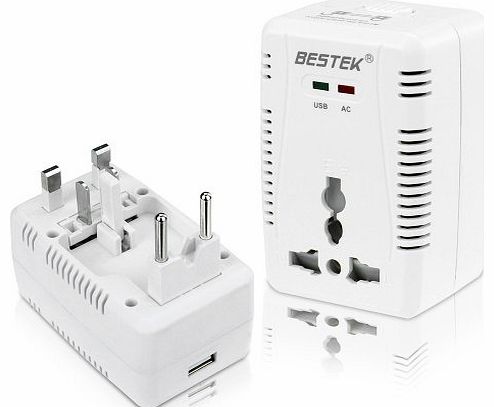 Bestek  Universal worldwide Travel Adapter Charger Power Adapter UK/European/ American/Australian adaptor World Travel Mains Plug international charger Worldwide USB Travel Charger for Mobile Phone cha