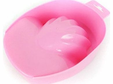 Soak Bowl Tray Polish Remover Nail Art Manicure Care Treatment Tool