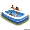 Blue Rectangular Family Pool 106` x