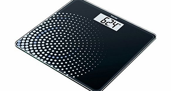 Beurer GS210 Large Format Glass Scale - Black