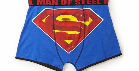 1 Pack Superman Trunks, Blue BR60N04FBLU