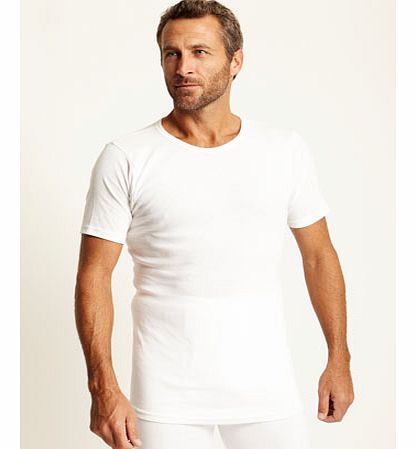 Bhs 2PK White Crew Vest, White BR60V01CWHT