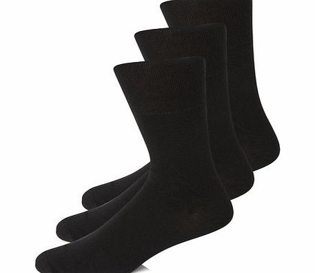 Bhs 3 Pack Black Gentle Grip, Black BR61G02FBLK