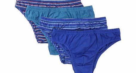 Bhs 4 Pack Teal Design Slip, Blue BR60S01FTEA