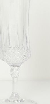 Bhs Acrylic Crystal Flute, clear 9578202346