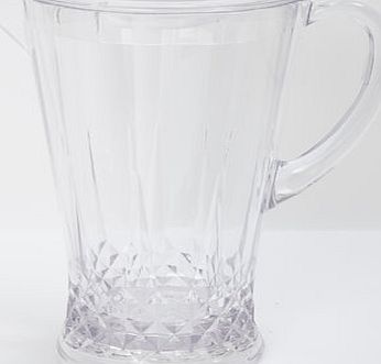 Bhs Acrylic Crystal Jug, clear 9578212346
