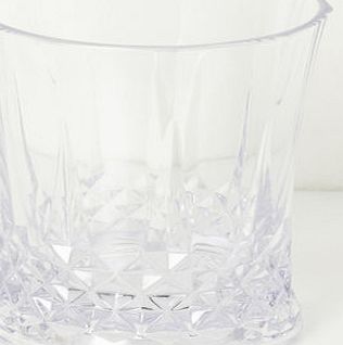 Bhs Acrylic Crystal Tumbler, clear 9578172346