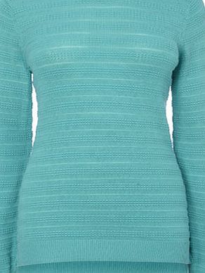 Bhs Aqua Cotton Step Back Jumper, aqua 587900927