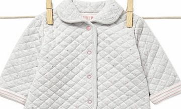 Bhs Baby Girls Ditsy Print Jersey Quilted Jacket,