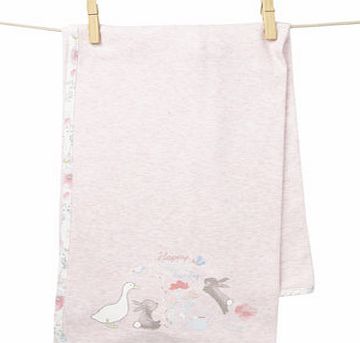 Bhs Baby Girls Jersey Shawl, white 1582460306