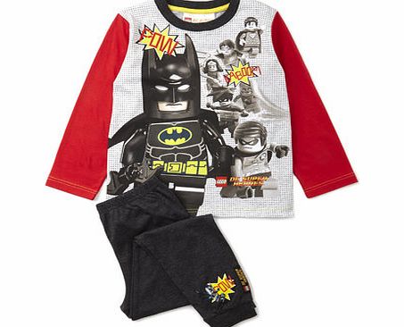 Bhs Batman Lego Glow In The Dark Pyjamas, black
