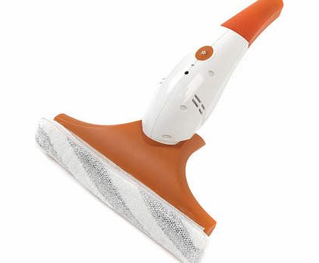 Beldray Cordless Window Vacuum, white/orange