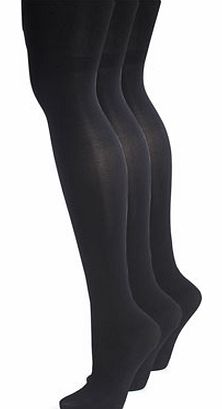 Black 3 Pack 60 Denier 3D Tights, black 3006688513