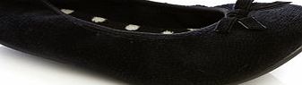 Bhs Black Ballerina Slippers, black 6007548513