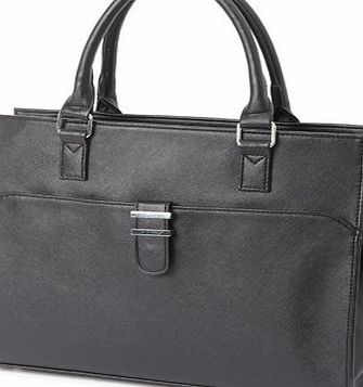 Bhs Black Bar Brief Carrier Bag, black 3126458513