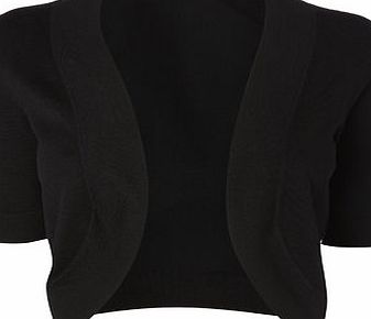 Bhs Black Bow Back Ocassion Bolero, black 588168513