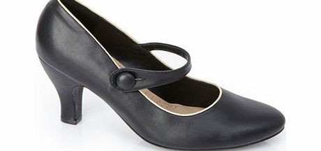 Bhs Black Classic Bar Court Shoes, black 2843198513