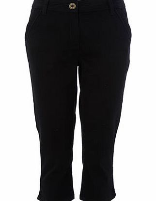 Bhs Black Crop Trousers, black 2206488513