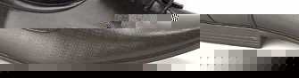 Bhs Black Embossed Textured Formal Shoes, BLACK