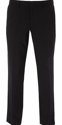 Bhs Black Great Value Slim Fit Trousers, Black