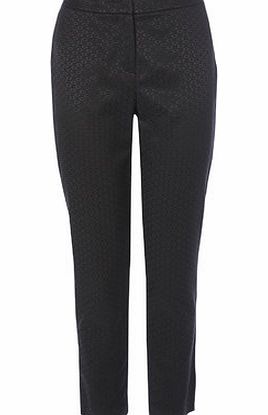 Bhs Black Jacquard Trouser, black 318908513
