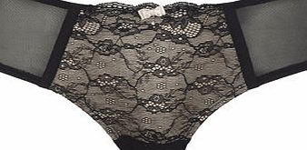 Bhs Black Lace Short, black 2304728513