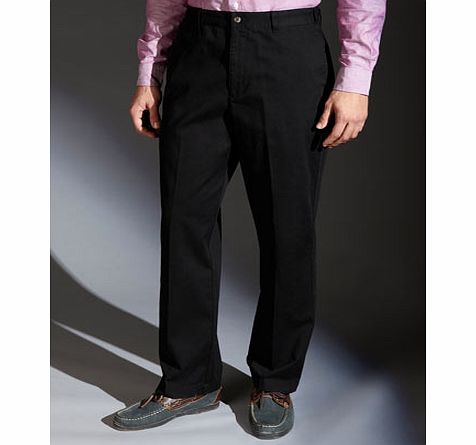 Bhs Black Pleat Front Chino, Black BR58A01YBLK