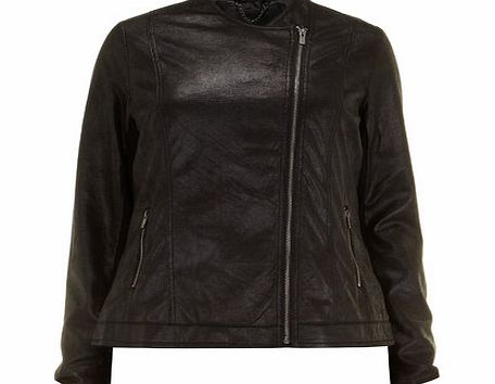 Bhs Black PU Jacket, black 12612778513