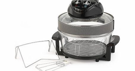 Bhs Black Salter Low Fat Halogen Oven, black