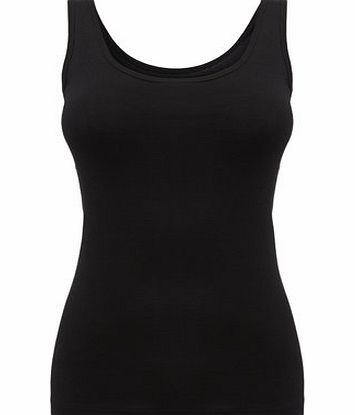 Bhs Black Scoop Neck Vest, black 2424018513