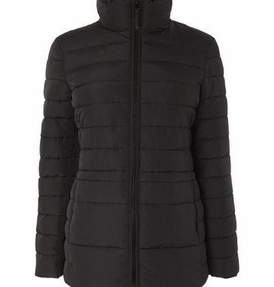 Bhs Black Short Padded Jacket, black 9853430137