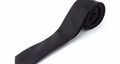 Bhs Black Skinny Tie, Black BR66P45EBLK
